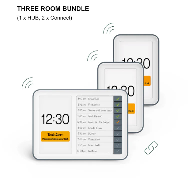 DAY HUB with personal daily task reminders