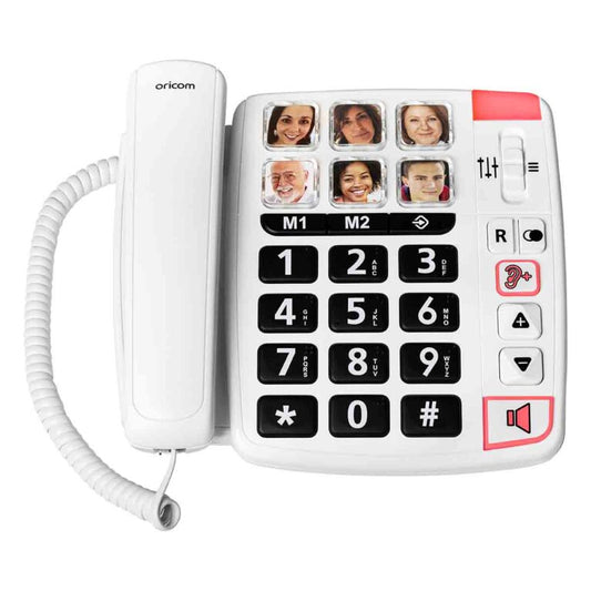 Big Button Amplified Speakerphone With Picture Dialling