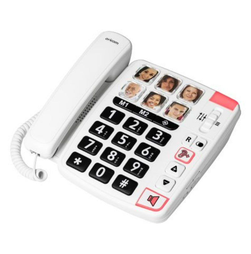 Big Button Amplified Speakerphone With Picture Dialling
